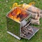 Wakeman Camping Stove - Stainless Steel Wood Burning Portable Rocket Stove for Camping by Wakeman 75-CMP1157 - alternate 10